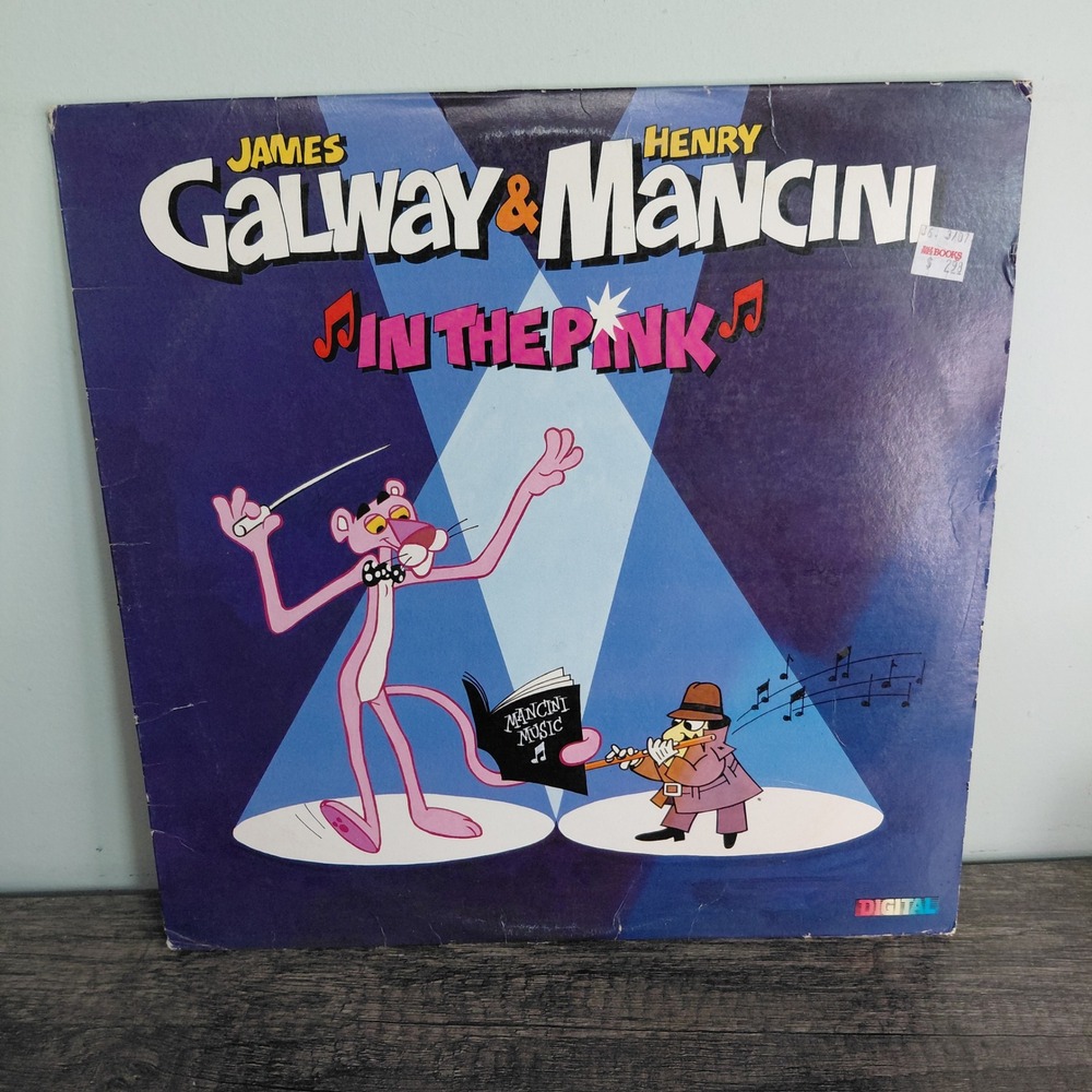 James Galway Henry Mancini In The Pink Vinyl LP RCA Red Seal CRC1-5315 1984